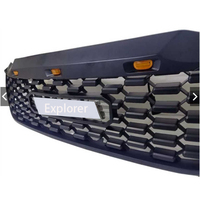 Pour Hilux Vigo Champ 2012 2013 2014 2015 calandre avant Sarung lampe à LED lumière logo emblème