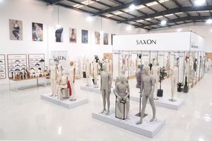 ชุดเดรสเปิดไหล่ครึ่งตัวสำหรับผู้หญิง,ปรับความยาวได้หุ่นนางแบบสำหรับทำเดรส - Product Image 4