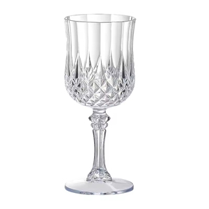 <span class=keywords><strong>Bicchieri</strong></span> da Vino <span class=keywords><strong>Vintage</strong></span> in Plastica Blu per Feste ed Eventi, Stile Retrò - Product Image 5