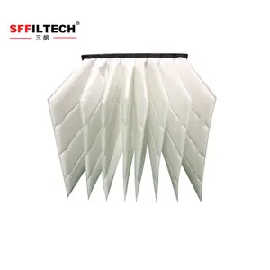 Washable pre filter air conditioner filter material bag type air filter