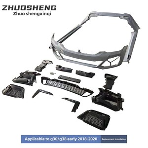 Kit d'habillage pour Série 5 (G30/G38) – Amélioration de l'ensemble pare-chocs avant et arrière pour la nouvelle Série 5 G30 au style G30 LCI MT - Product Image 4