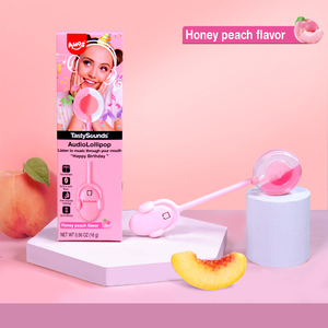 एमोस अभिनव कस्टम सबैगर मुफ्त मिठाई कैंडी खिलौना कैंडी हड्डी चालन ऑडियो संगीत लॉलीपॉप - Product Image 4