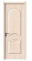 Peaux de portes moulées en mélamine MDF avec emboutissage profond amélioré-Panneaux simples du fabricant pour la maison, le bureau, l'hôtel, la chambre à coucher, Vill