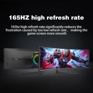Monitor de Juegos LCD Curvo para PC de 49 Pulgadas con Diseño Profesional, Resolución 4K, Pantalla de 165Hz, Full HD, Vertical, para Escritorio - Product Image 6