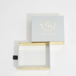 <span class=keywords><strong>Promotion</strong></span> personnalisé imprimé papier kraft luxe petites filles collier emballé Bijoux boîte - Product Image 2