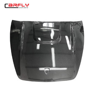 Черный капот из углеродного волокна для Porsche <span class=keywords><strong>Cayenne</strong></span> 958 GTS 2011-2017 - Product Image 3