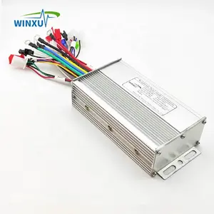 Nhà Máy Giá 36V 48V 60V 500W 30A Không Chổi Than DC Động Cơ Ổ Đĩa Kép Chế Độ Phổ Điều Khiển Cho Xe Điện Sửa Chữa