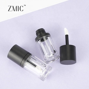 Matte đen tròn rỗng <span class=keywords><strong>Lipgloss</strong></span> Ống rõ ràng <span class=keywords><strong>Lipgloss</strong></span> Ống <span class=keywords><strong>container</strong></span> với cây Đũa Phép - Product Image 1