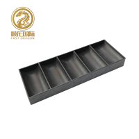 50 emplacements pour jeu de Table, Transparent et noir, pour jetons de Poker