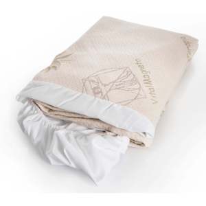 Coprimaterasso di Alta Qualità 190/200cm X 80/90cm, Spessore 2cm, in Microfibra e Spugna, Rinfrescante per Inverno, per Letto Queen/King, Ospedale, Hotel - Product Image 1