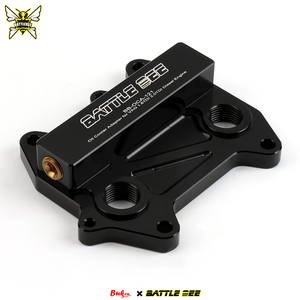 Adaptador de enfriador de aceite de motor al por mayor para VW Golf Mk6 1,6 TDI 2,0 TDI EA189 diésel para sistema de refrigeración BATTLEBEE - Product Image 3