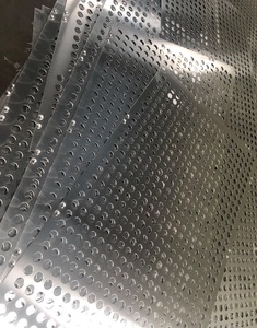 Chất lượng cao tùy chỉnh đục lỗ lưới 304 316 thép không gỉ Micro lỗ đục lỗ tấm kim loại đồng bằng màn hình Bạc trang trí tường - Product Image 4