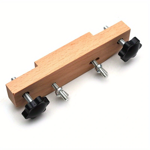 Pince de pont de <span class=keywords><strong>guitare</strong></span> en bois pour débutants, outils de <span class=keywords><strong>luthier</strong></span> acoustique avec joint en liège et clé en L pour <span class=keywords><strong>guitare</strong></span> classique/acoustique - Product Image 4