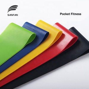 SANFAN Sinh Thái Thân Thiện Bán Buôn Workout Làm Riêng Của Bạn Biểu Tượng Tùy Chỉnh Bungee Resistance <span class=keywords><strong>Bands</strong></span> - Product Image 2