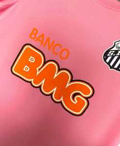 <span class=keywords><strong>Maillot</strong></span> de football rétro rose du centenaire <span class=keywords><strong>Santos</strong></span> FC 2012 pour homme, <span class=keywords><strong>maillot</strong></span> de football vintage respirant, uniforme de football personnalisé pour les fans, short - Product Image 5