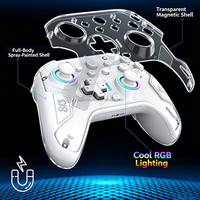 Nouvelle manette de jeu sans fil RGB NS2 Cherry Blossom pour console portable NS Switch 2, manettes de jeu avec coque magnétique