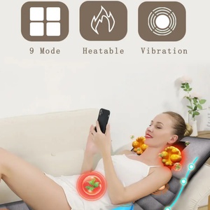 OEM/ODM Design <b>Vibrating</b> Hot Compression Electric Waist <b>Massager</b> Cervical <b>Back</b> Massage Mattress with Airbag - Product Image 3
