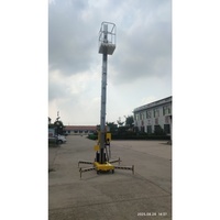 Prêt à être expédié TERLION TRWP1-8 Plateforme élévatrice verticale compacte électrique de 8 m, 385 kg, pour le commerce de détail