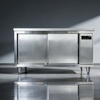 Lubo 220V Électrique en Acier Inoxydable 304, 150-200L, Armoire Chauffante pour Aliments A++ Économe en Énergie, pour Buffet de Restaurant et Présentation