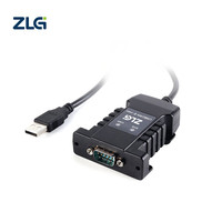 ZLG USBCAN-e-mini USB satu saluran, adaptor untuk dapat dengan isolasi untuk penganalisa Bus kaleng industri otomotif