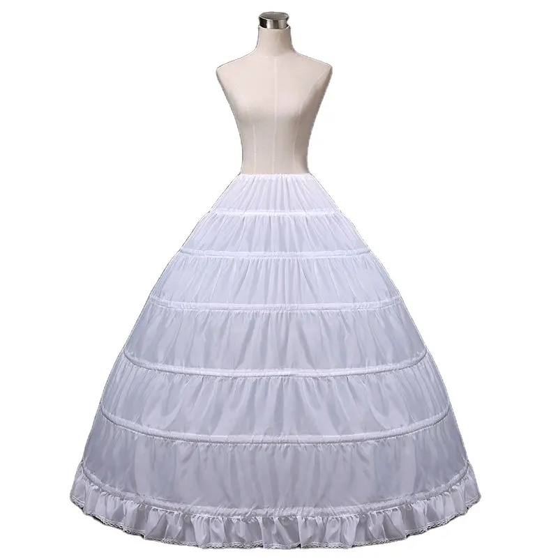 उच्च गुणवत्ता थोक के लिए मरमेड पेटीकोट दुल्हन लड़कियों पेटीकोट सफेद लोचदार शादी की पोशाक उच्च गुणवत्ता पेटीकोट स्कर्ट