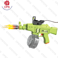 Pistola de agua eléctrica AK M416 MP5, pistola de chorro automática con luz, juguete de verano para niños al aire libre