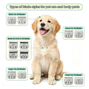 Cuchilla Profesional <span class=keywords><strong>para</strong></span> Recortadora de Mascotas Wadisino Serie A5, Acero con Alto Contenido de Carbono, Repuesto <span class=keywords><strong>para</strong></span> Peluquería Canina, Compatible con <span class=keywords><strong>Oster</strong></span> - Product Image 4