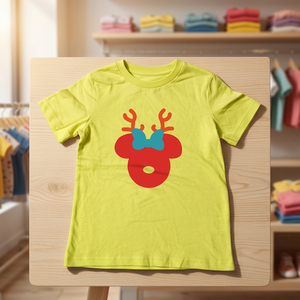 T-shirt pour filles, multi-imprimé, en coton, collection printemps, tailles 3/4-10/12 ans, stock de marque du Bangladesh, vente chaude - Product Image 3