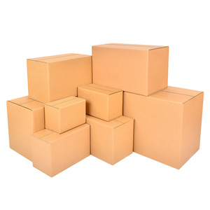 Cajas de Envío de Cartón Corrugado Ecológicas Personalizables ZNZB03, Varios Tamaños, Cajas de Cartón Plegables para Envíos - Product Image 5