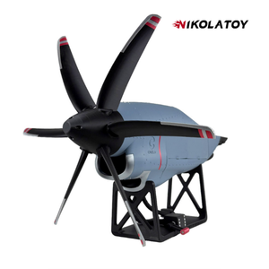 Modelo <span class=keywords><strong>de</strong></span> Juguete del Avión <span class=keywords><strong>de</strong></span> Transporte C-130 Hercules <span class=keywords><strong>de</strong></span> NIKOLATOY con Motor Turbopropulsor (Versión Ensamblada) - Temática <span class=keywords><strong>de</strong></span> Cine y Televisión - Product Image 3