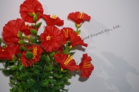 Plantas artificiales de plástico de fábrica, flores artificiales, paquete de margaritas coloridas, plantas que no se desvanecen para jardín, decoración del hogar, interior y exterior