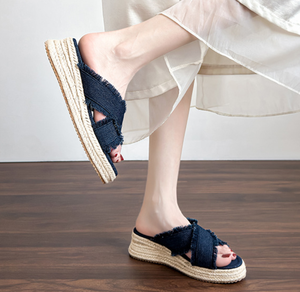 Prodotti di Tendenza 2026 Nuovi Arrivi <span class=keywords><strong>Ciabatte</strong></span> di Lusso Firmate Eleganti <span class=keywords><strong>Ciabatte</strong></span> con Tacco da Donna per Casa, Esterno e Spiaggia - Product Image 5