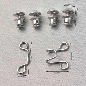 Clip de taille réglable avec bouton pression boucle de Style perle pour jean aiguille en métal accessoires de vêtements <span class=keywords><strong>couture</strong></span> - Product Image 2