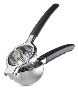 Exprimidor de limón <span class=keywords><strong>Manual</strong></span> grande de acero inoxidable 304, prensa de cítricos con Bol supergrande y asas de silicona, <span class=keywords><strong>Manual</strong></span> - Product Image 3