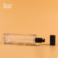 120ml großvolumige Klarglas flasche mit Mist Black Sprayer 40ml 50ml 60ml 80ml 100ml 120ml 200ml Raums prüh flasche