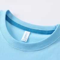 Kinder T-shirt 100% katoen 200 gram, korte mouwen, custom cartoon print, jongens/meisjes, sneldrogend, ademend