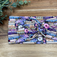 Bandeau Twist Collection BOOKTROVERT | Bandeau d'entraînement antidérapant et extensible | Bandeau de lecture | Bandeau Boho pour livres