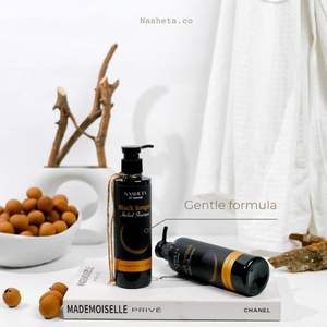 WANMAI29 Shampooing Liquide aux Graines de Longane Noire Formule Douce Anti-Démangeaisons pour Cuir Chevelu Sensible Lavage Quotidien 200ml - Product Image 4