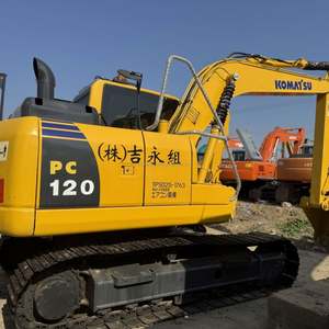 Excavadora de cadenas usada Komatsu PC120 en excelentes condiciones para un funcionamiento fluido - Product Image 1