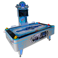 Machine de jeu d'arcade de hockey sur air et de tennis de table en métal, à détection de mouvement, de la marque HC Source Factory, pour divertissement intérieur, avec garantie d'un an et interface en anglais
