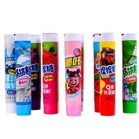 Tube de dentifrice de qualité alimentaire en aluminium-plastique avec bouchon à vis incliné de 12,7-35 mm de diamètre, imprimé UV personnalisé