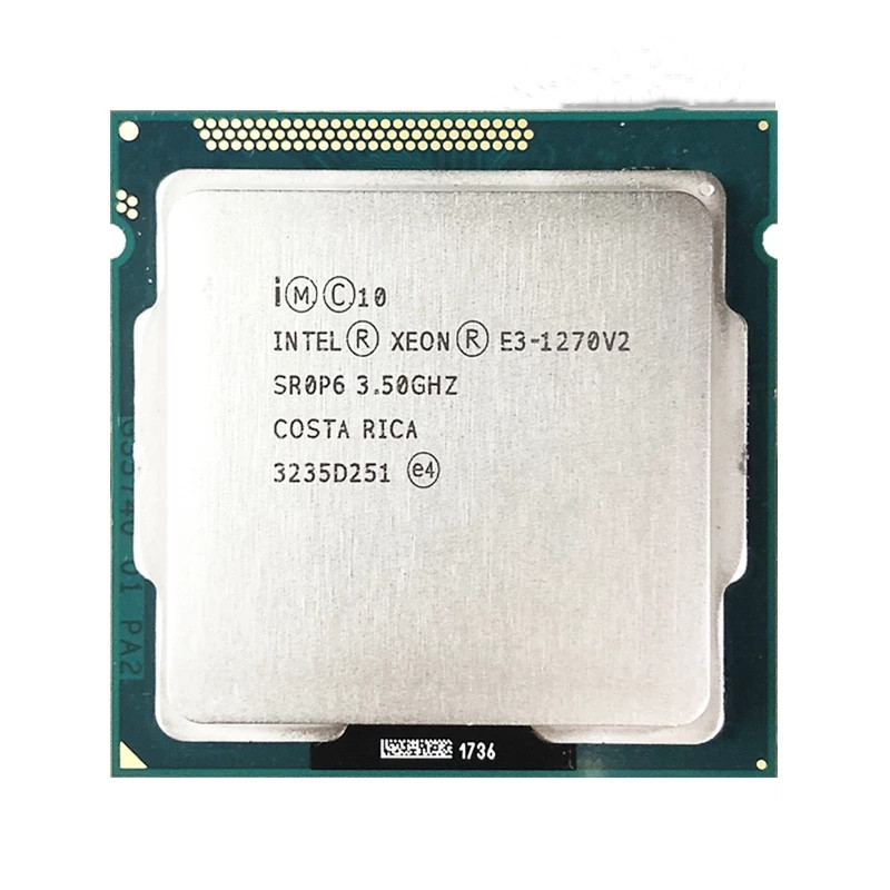 Intel Xeon E3 1270 V2 - Yüksek Kaliteli Dört Çekirdekli CPU