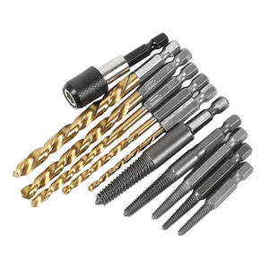 Kit de 11 forets en acier rapide pour l'extraction de vis cassées, vente en gros d'usine - Product Image 3