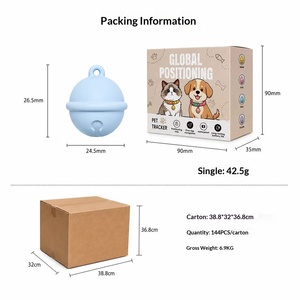 Localizador de Mascotas <span class=keywords><strong>Airtag</strong></span> Global Antipérdida, Collar de Posicionamiento, Material ABS, Resistente al Agua, Batería Reemplazable, Mini, para Perros y Gatos Pequeños, con Mapa - Product Image 4