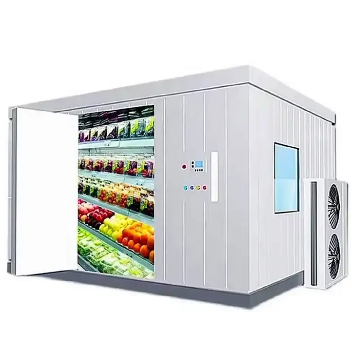 Ice walk in cold room and freezers 100 square meters complete cooling system for cold room