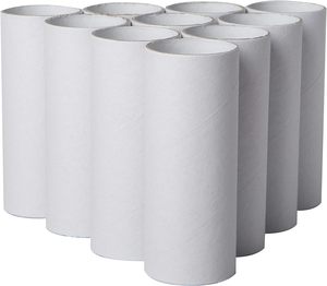 Thick Cardboard <strong>Tubes</strong> for Crafts 1.57 <strong>X</strong> 3.9 Inches Round Paper <strong>Tube</strong> for Arts and Crafts White 30 Pack Craft Rolls - Product Image 3