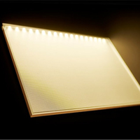 Panneau lumineux à LED ultra plat et fin illuminé Edgelit à LED Présentoir à étagères pour magasins de détail