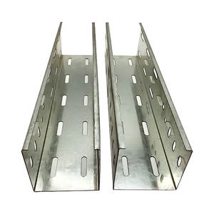 Bandeja de Cables Galvanizada por Inmersión en Caliente con Orificios Perforados Personalizados para Proyectos - Product Image 3