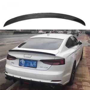 สปอยเลอร์ท้ายรถสปอยเลอร์คาร์บอนไฟเบอร์สำหรับรถ <span class=keywords><strong>Audi</strong></span> <span class=keywords><strong>A5</strong></span> S5 8W6 <span class=keywords><strong>2017</strong></span> + สไตล์ S5 <span class=keywords><strong>A5</strong></span> - Product Image 1