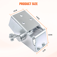 Kit Braket Pedal Akselerator untuk Kereta Golf Listrik YAMAHA G16/G19/G22/G23/G27, Ganti OEM #   JN6-F7874-01-00/J17-27853-01-00
